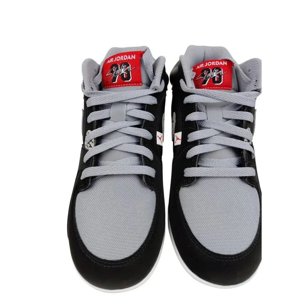 Nike Air Jordan Stadium 90 TD Black Cement Football Cleats HQ0210-060 Size 8